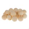 Pack of 20 Round Unfinished Wooden Loose Spacer Beads Jewellery Making Craft 25mm