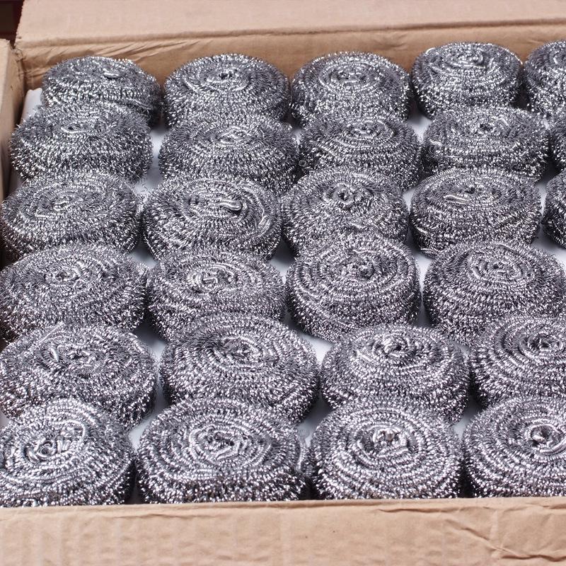 Stainless Steel Wool Cleaning Balls for Pots and Dishes - Durable Kitchen Brush for Housekeeping, Multi-Purpose Dishwashing.