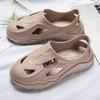 Fashion Men Trend New Summer Slippers EVA Soft Bottom Cloud Slides Light Beach Shoes Male Suitable Indoor and Outdoor