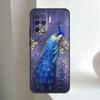 Чехол с узором 'Павлин' для OPPO A74 A54 A94 A17 A57 A15 A16 A76 A96 A18 A38 A58 A78 A98 A40 A60 A80 A5 A6 Pro