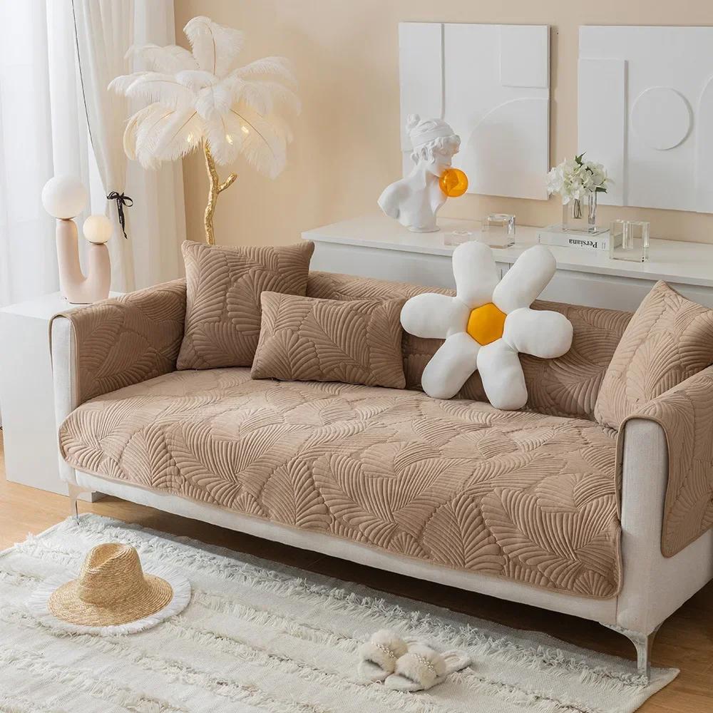 1 шт. универсальные чехлы для диванов, полотенец, шенилл, жаккард, гостиная, диванные подушки, коврики, нескользящие подушки для дивана, подлокотники, чехлы для спинок