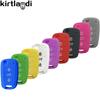 Silicone Key Cover Flip Folding Key Case for Kia Rio 3 Sportedge Ceed Soul Cerato 2 for Hyundai I20 Ix35 I30 Accent Key Holder