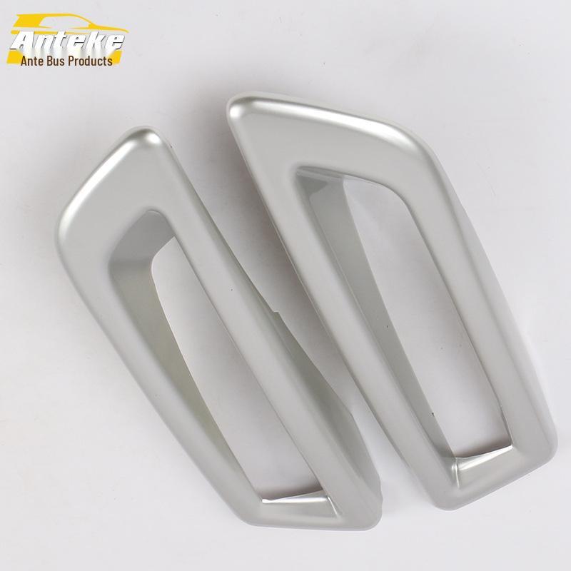 16 Discovery Sport Передняя противотуманная фара Яркое кольцо Бампер Наклейка против столкновений