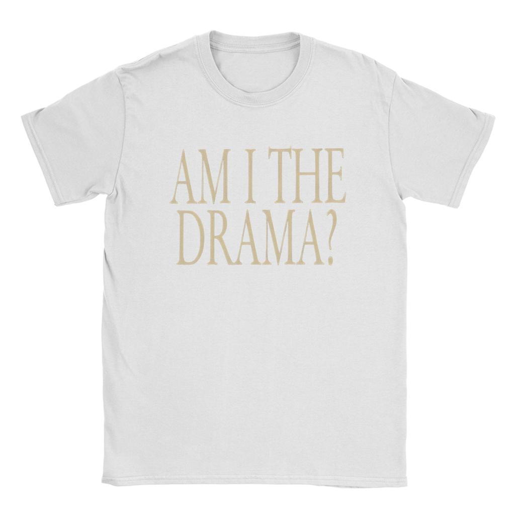 Novelty Cardi B Am I The Drama 2026 Art TShirt for Unisex Round Collar Cotton T Shirts Short Sleeve Tees Printed Clothing