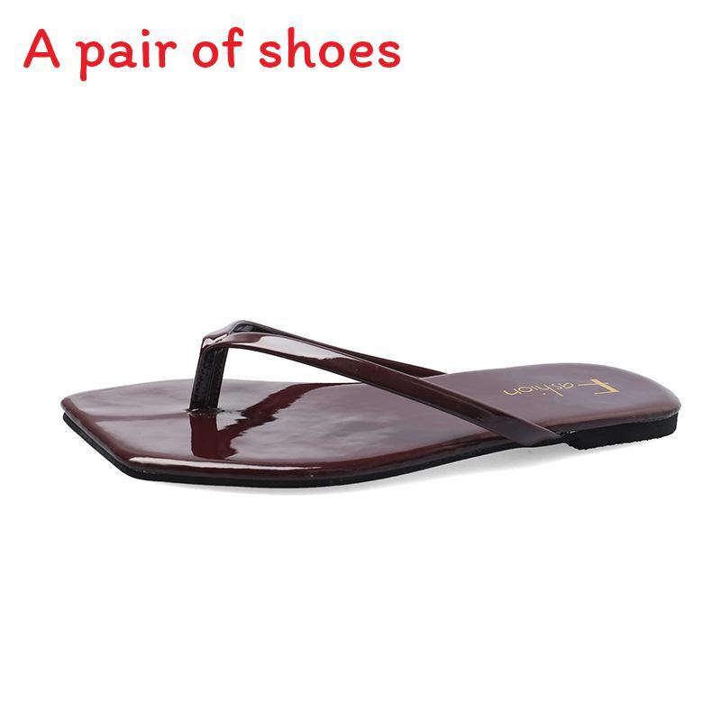 Flip Flops For Women Summer Beach Lightweight Rubber Sole Casual Footwear