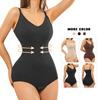 Full Body Shaper Shapewear Sculpting Sleeveless Tummy Control Bodysuit for Women Slim Waist Trainer with Hooks Plus Size