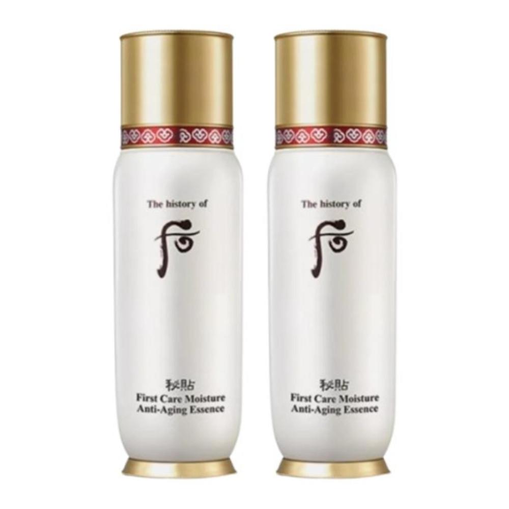 The history of whoo Bichup First Care Moisture Anti-Aging Essence 90мл | Корейская травяная увлажняющая эссенция | Пре-эссенция для упругости и сияния