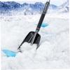 Съемная лопата для снега для автомобилей, утолщенная и увеличенная, не повредит ваш автомобиль при уборке снега.
