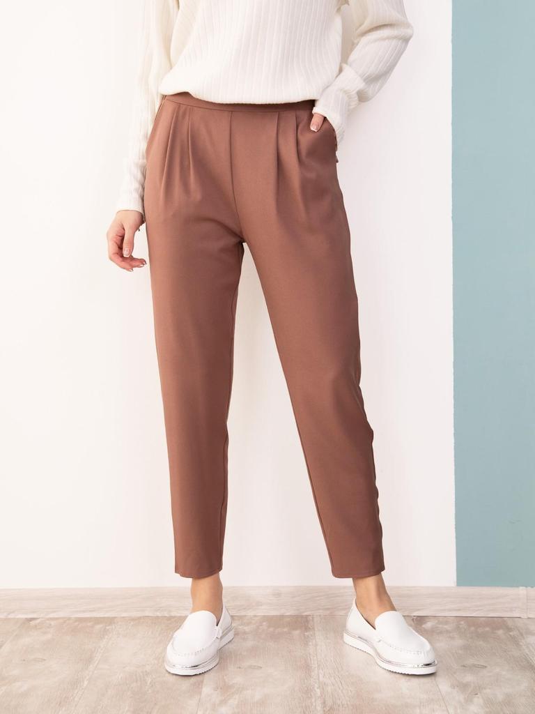 Присборенные на талии брюки Issa Plus