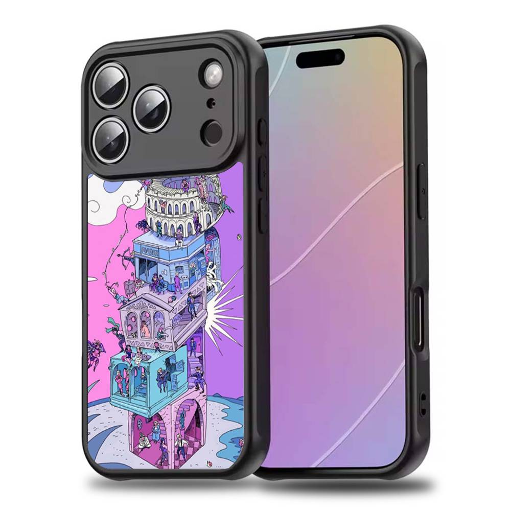 Чехол для телефона J-JoJo's Bizarre Adventure для iPhone 17,16,15,14,13,12,11,Pro,Max,Plus,Mini,SE4,E Магнитный Magsafe Беспроводная зарядка
