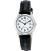 Women's D015-304 ( Watch Q&Q Day) Round Watch Black Analog