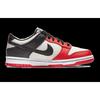 NBA x Nike Dunk Low EMB GS 75-я годовщина - Bulls Детские кроссовки Красный Парусный Черный DO6288-100