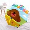 Hey Duggee, Children's Show Automatic Opening and Closing, 8 rib Structure Portable Umbrella, Suitable for Men and Women in All Seasons  Per