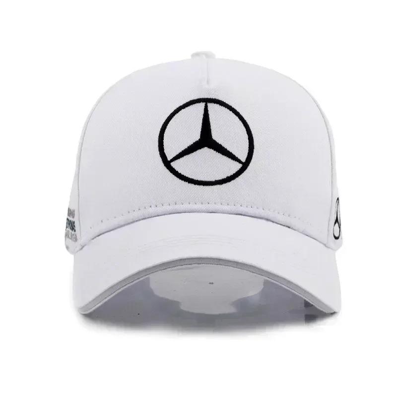 Embroidered Car Emblem Adjustable Racing Sport Baseball Hat Motorcycle Casual Cap For Mercedes Benz AMG W204 W205 W203 W211 W212 OP7