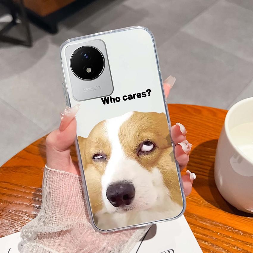 Для Vivo Y02 Y02A Y02S Y10 Y11 Y12 Y12a Y13 Y15 Y15a Y16 Y17 Y19 Прозрачный ТПУ чехол с рисунком океанического кита, противоударная задняя крышка для Vivo, силиконовый чехол для телефона