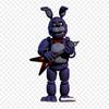 Кукла Бонни Five Nights At Freddy's Sister Location, марионетка, термонаклейки для одежды, футболка, сумка, теплопередающие наклейки, железные нашивки
