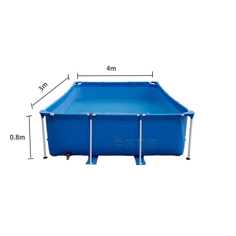 WEZHO Portable Above-Ground Frame Swimming Pool