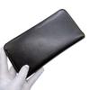 Used Celine Triomphe Large Zipped Wallet Round Zip Long Wallet Black