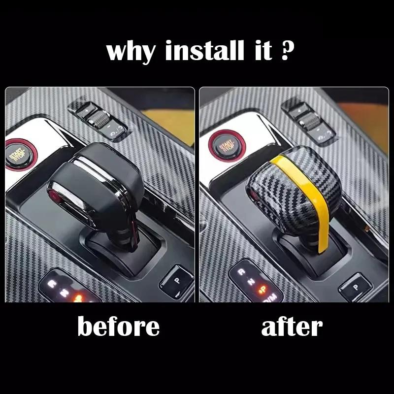 For Trumpchi GAC Empow Interior car accessories Transmission Gear Shift Shifter Knob Gear Head Handle Cover Trim