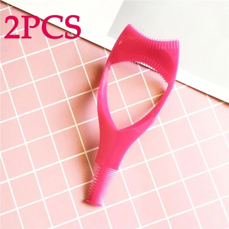 Инструменты для ресниц 3 в 1, тушь для макияжа, щиток, бигуди, аппликатор, расческа, направляющая карта, инструмент для макияжа, косметика для красоты