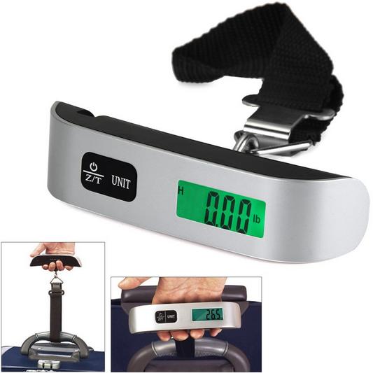 50kgx10g Digital Scale Portable LCD Display Mini Hanging Scale Electronic Luggage Suitcase Travel Bag Weight Balance Scale
