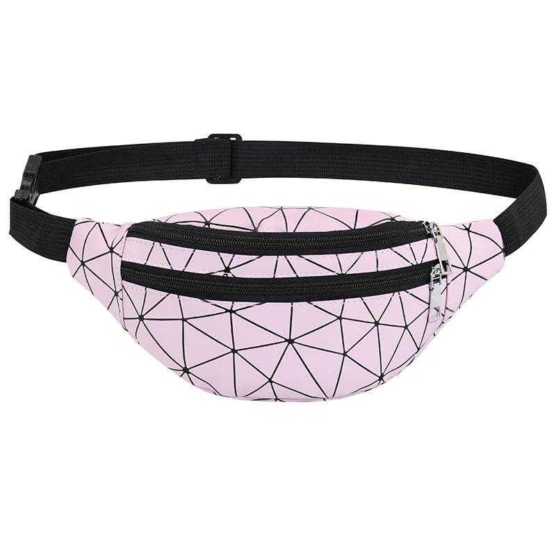 Женская сумка через плечо и пояс в форме ромба с двумя карманами - осень/зима 2020 г.