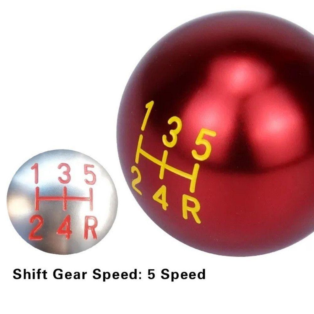 5 Speed Gear Shift Knob Aluminum Car Gear Level Knobs Gear Stick Car Shifter Lever Car Accessories