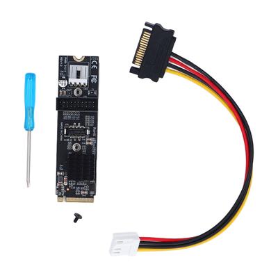 5 Гбит/с Type E USB 3.1 Разъем передней панели M.2 M Key PCIe к USB 3.1 Адаптер карты расширения передней панели для материнской платы