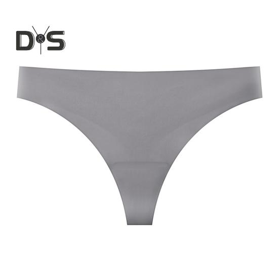 Women's Cotton Thong Soft Breathable Seamless Panties Ladies Sexy Low-rise Briefs Stretchy Bikini Underwear