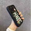 Чехол для телефона с принтом рождественской елки для iPhone 16 15 14 13 12 11 Pro Max X XR XS Max SE2 8 7Plus Ударопрочный силиконовый задний чехол