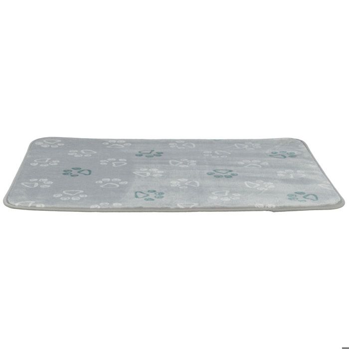 Matelas pour chien - TRIXIE - Jimmy Soft - 110×70 cm - Gris - Intérieur - Carré