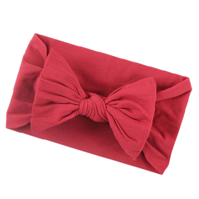 Горячий! Детская повязка на голову с милыми бантиками, повязки на голову для маленьких девочек, разноцветные аксессуары для волос принцессы