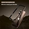 Металлическая рама-бампер из титана, противоударный чехол для IPhone 17 Air 16 15 Pro Max Plus для Apple, защитная крышка для телефона однотонная
