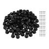100Pcs Furniture Rubber Feet Shock Absorber Pads Anti Skid Cushions Chair Table Leg Protectors Vibration Dampers