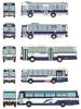 The Bus Collection Bus Collection JR Bus 35th Anniversary Honshu 5 Company Set Diorama Supplies