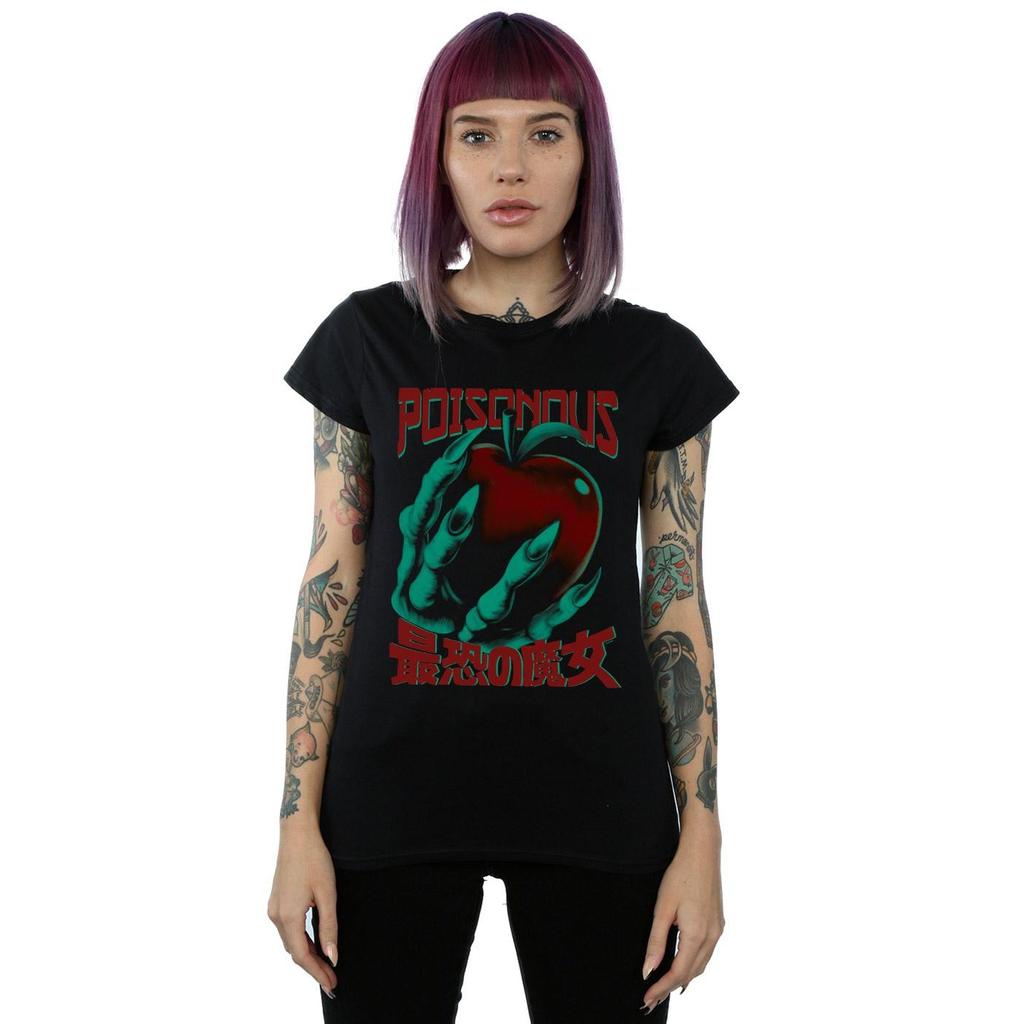 Disney Womens/Ladies Evil Queen Poisonous Cotton T-Shirt