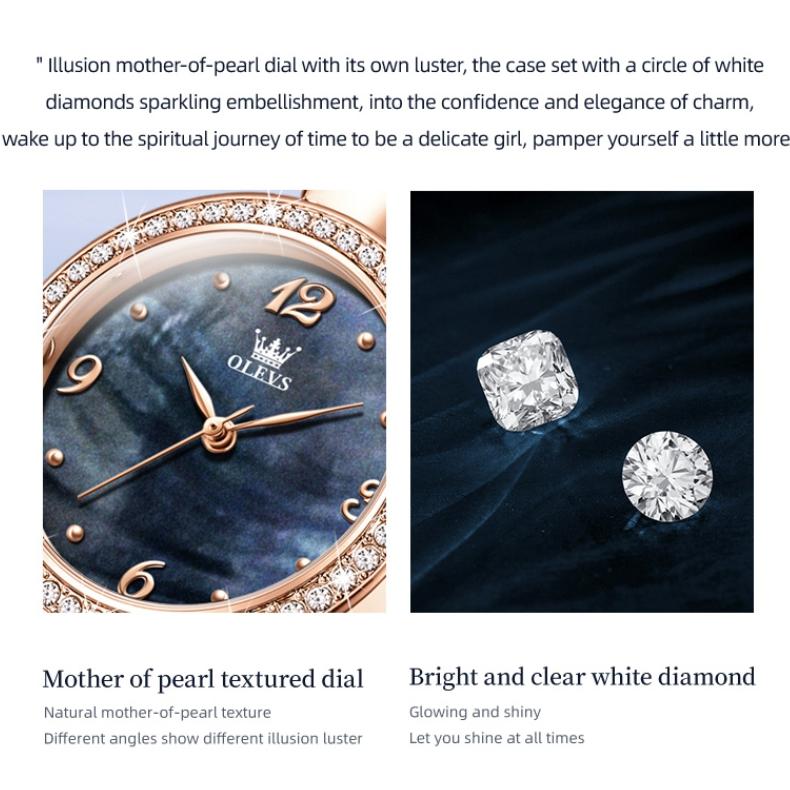 OLEVS Brand New Bracelet Quartz Watch Niche Ins Wind Women's Watch Women's Watch