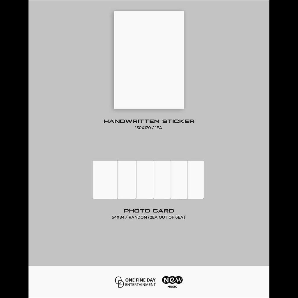 ROCKY - BLANK 2-й мини-альбом (Белая версия. / Бургундская версия.)