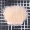1Meter Fluffy Turkey Feathers Trim Ribbon 8-10Cm Marabou Feather For Craft Fringe Sewing Wedding Party Clothing Dress Decoration