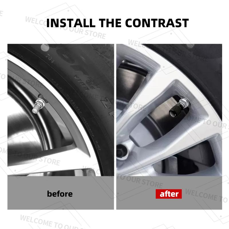 4pcs/1set For Mini JCW R50 R55 R56 Cooper S John Cooper Works S Logo Car Valve Caps Wheel Tires Air Tyre Stem Protective Cover TC1