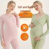 Maternity Warm Underwear & Nursing Set - Autumn/Winter Postpartum Clothes