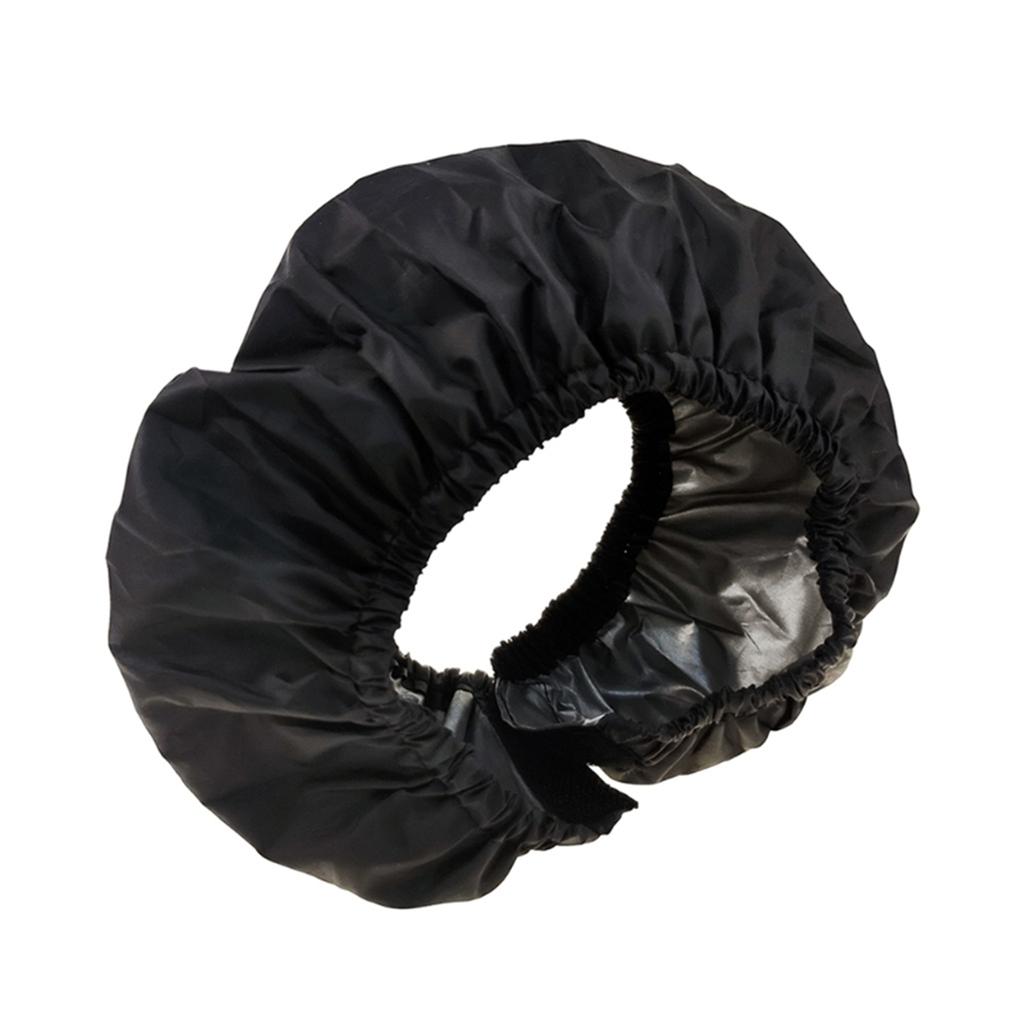 Набор из 4 шт. защитных чехлов для колес детских колясок, нескользящий защитный чехол для колес, пылезащитный черный чехол