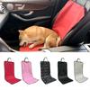 Waterproof Oxford Pet Car Seat Cushion for Dogs and Cats - Travel-Ready Pee Pad