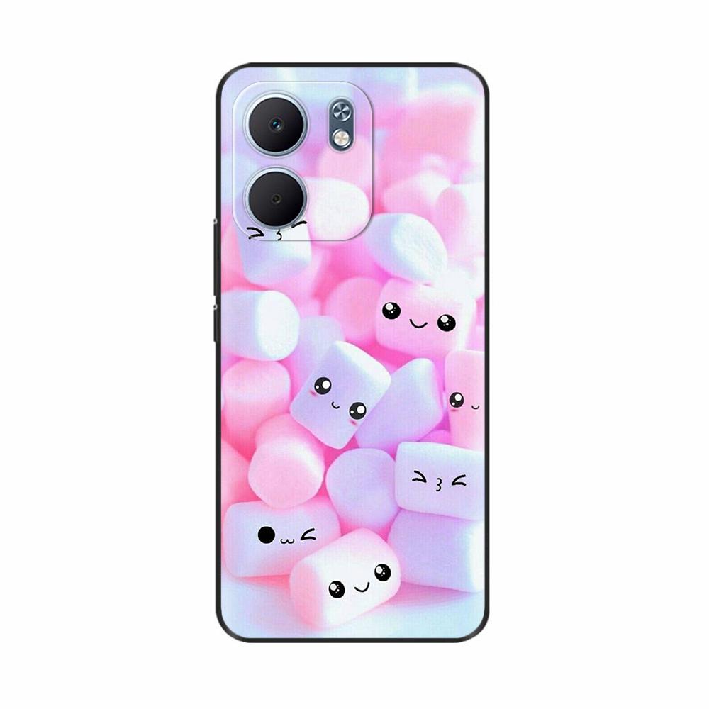 Чехол для Oppo A5x Мягкий силиконовый чехол для телефона Черная ТПУ задняя крышка для Oppo A5X A5 x 4G 5G Чехол Милые принтованные сумки Fundas Coque