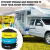 Сумка для хранения шланга RV Аксессуары для кемпера для хранения снаружи и внутри Организатор-сумка для хранения оборудования RV для электромобилей