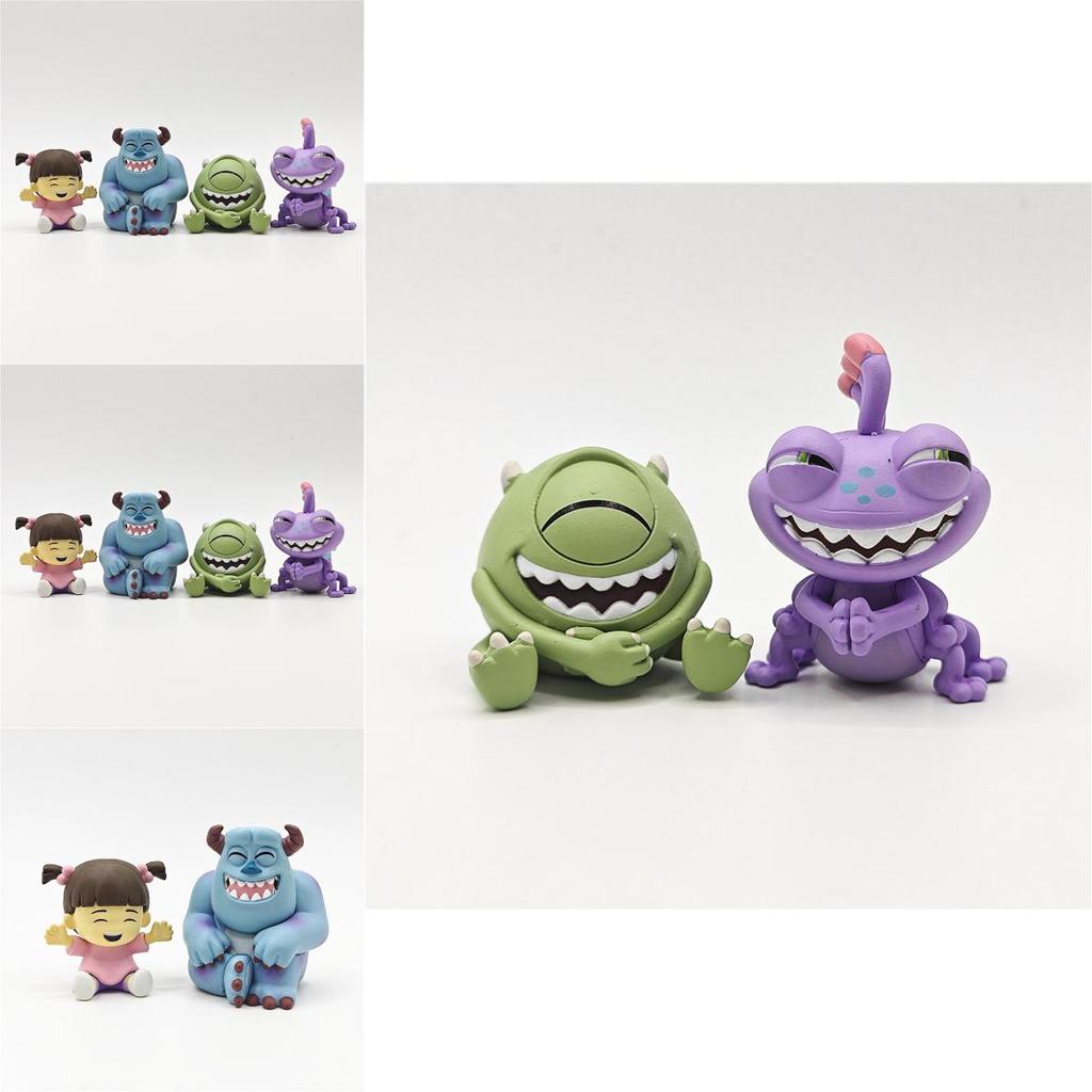 Monster Inc Laughing Toy Model Abs Decor Collectible For Kids And Gift Enthusiasts