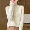 Women's Cashmere Sweater 30% Cashmere 70% Wool Autumn and Winter Pullover Warm and Fashionable
