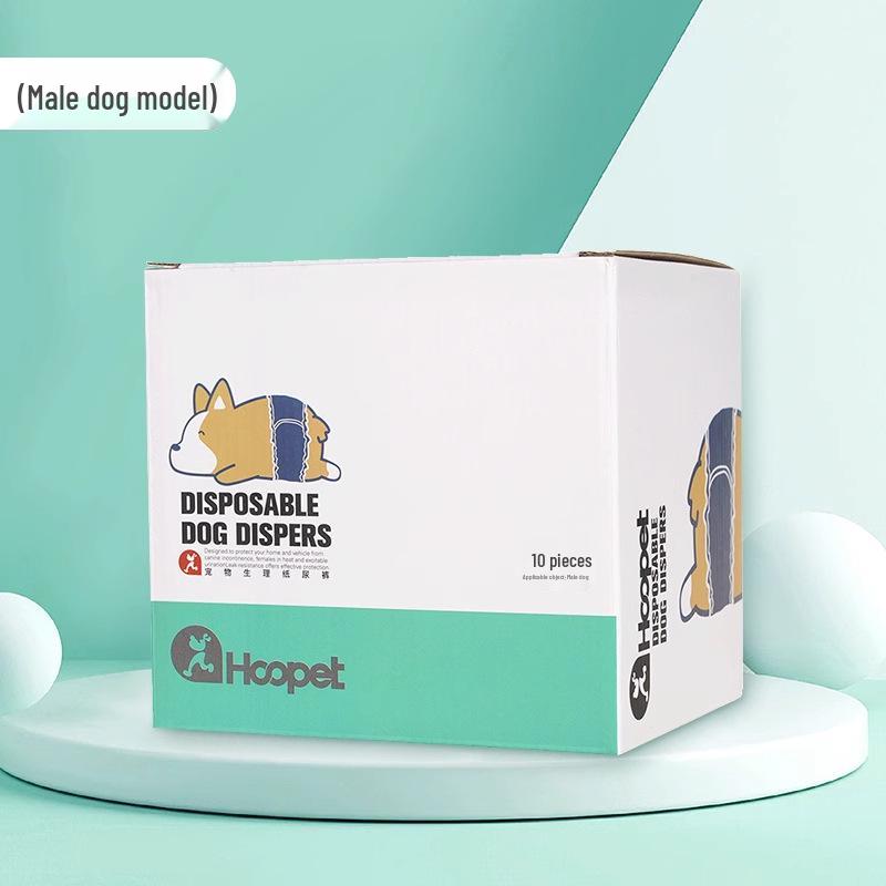 Подгузники для собак: Одноразовые физиологические штаны для собак мужского и женского пола