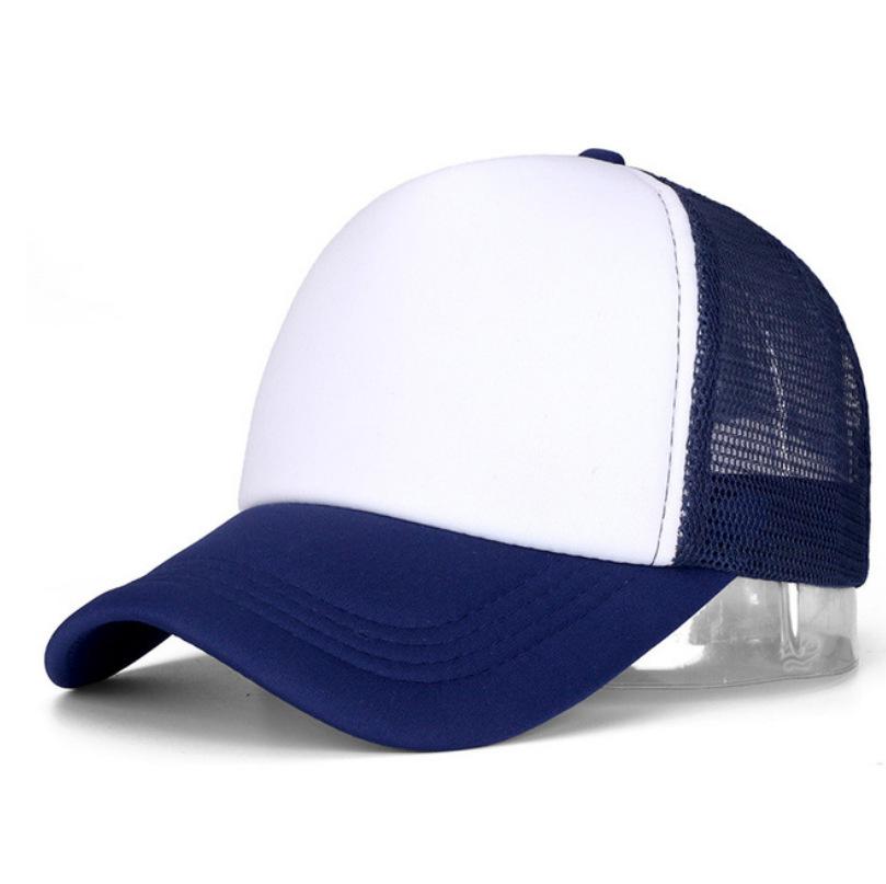 Сетчатая Бейсболка Регулируемая Snapback Кепки Для Женщин Мужчин Унисекс Хип-Хоп Тракерская Кепка Кепка Папы Губчатая Мягкая Дышащая Черная