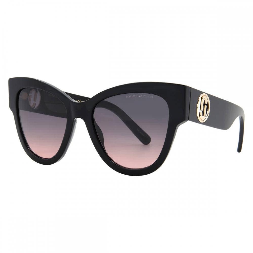 Marc JacobS Grey FuchSia Cat Eye LadieS SunglaSSeS Marc 697 S 0807 Ff 53 Multi